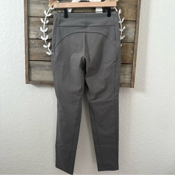 Athleta Gray Leggings‎ with High-Waisted Design and Smooth Stretchy Fabric - Picture 3 of 9